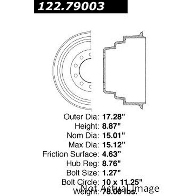 CEN CENTRIC PARTS 12279003