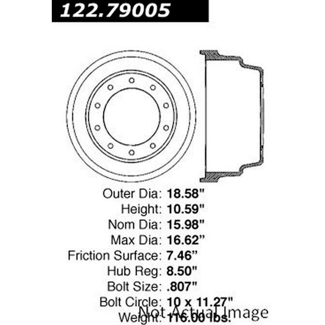 CEN CENTRIC PARTS 12279005