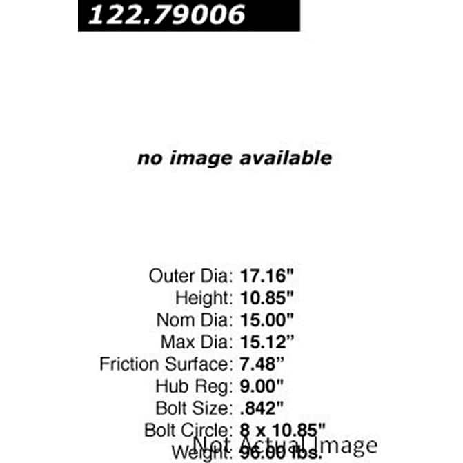 CEN CENTRIC PARTS 12279006