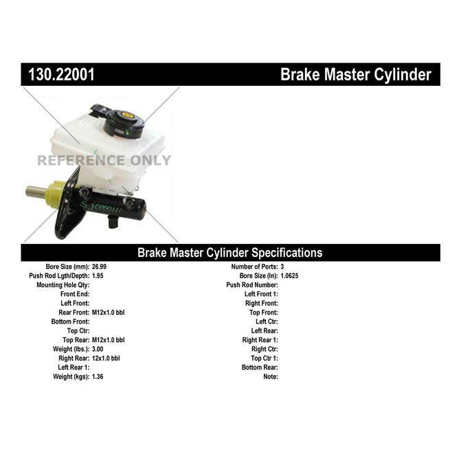 CEN CENTRIC PARTS 13022001