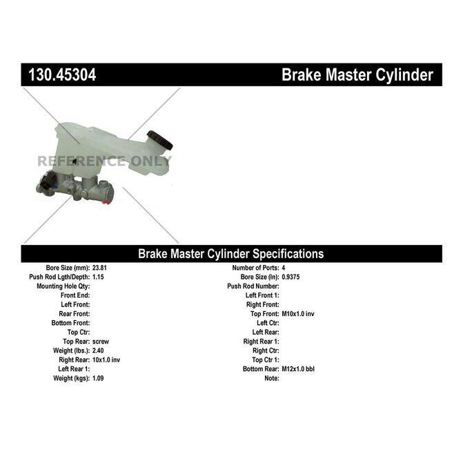 CEN CENTRIC PARTS 13045304
