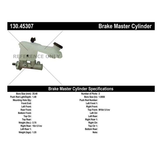 CEN CENTRIC PARTS 13045307