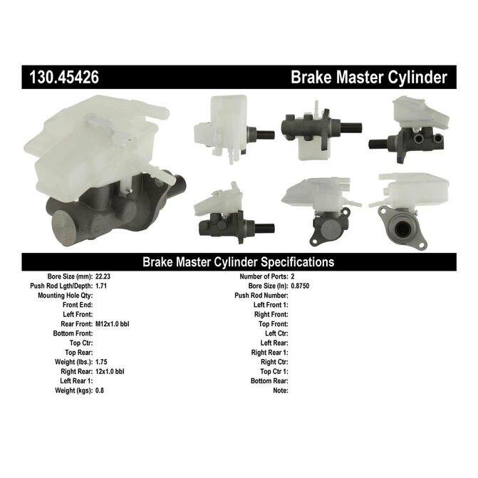 CEN CENTRIC PARTS 13045426