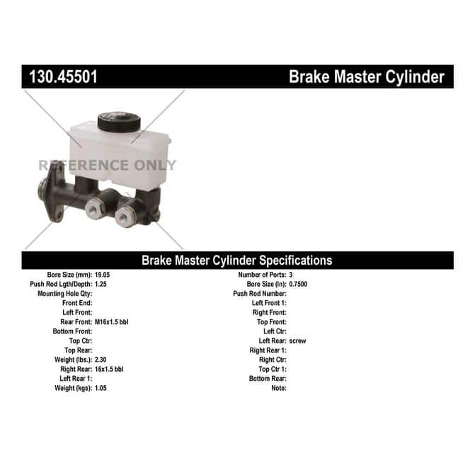 CEN CENTRIC PARTS 13045501