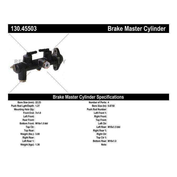 CEN CENTRIC PARTS 13045503