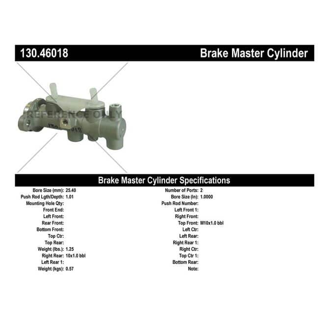 CEN CENTRIC PARTS 13046018