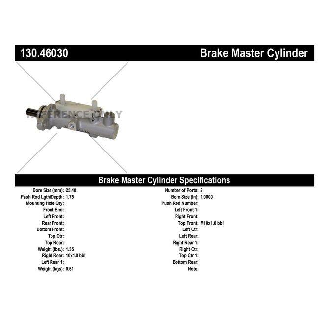 CEN CENTRIC PARTS 13046030