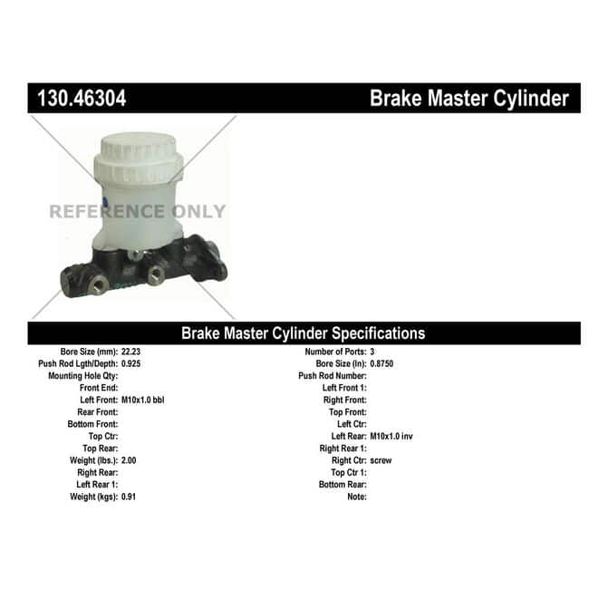 CEN CENTRIC PARTS 13046304