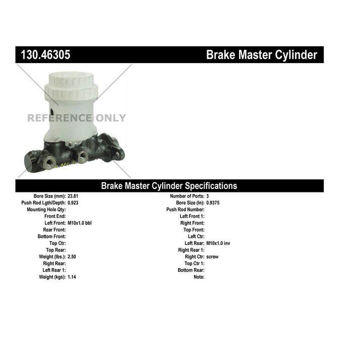 CEN CENTRIC PARTS 13046305