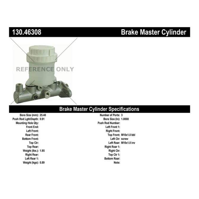 CEN CENTRIC PARTS 13046308