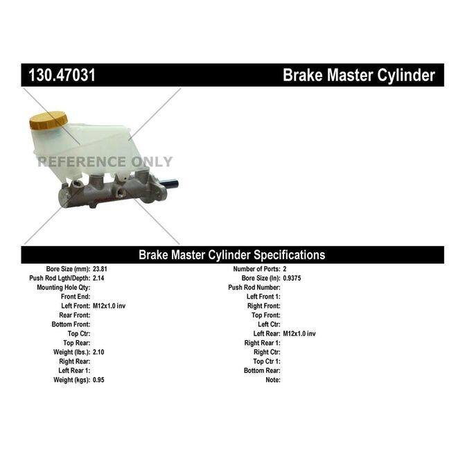 CEN CENTRIC PARTS 13047031