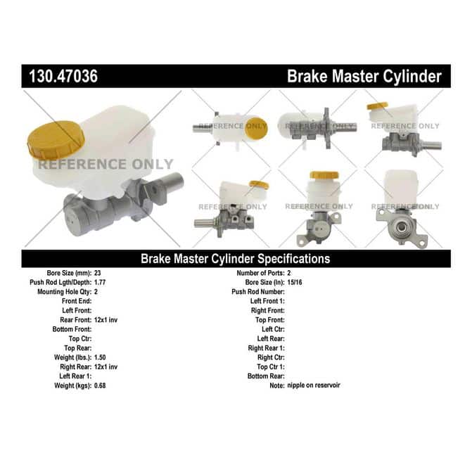 CEN CENTRIC PARTS 13047036