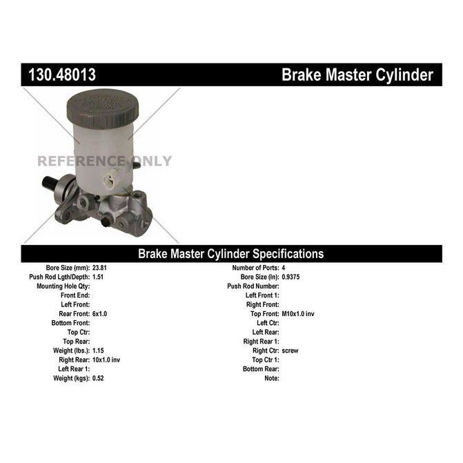 CEN CENTRIC PARTS 13048013