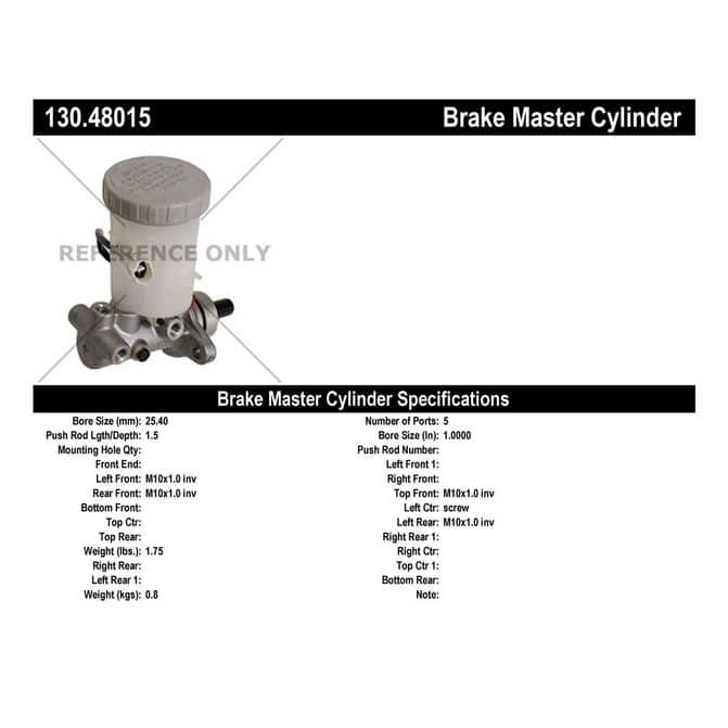 CEN CENTRIC PARTS 13048015
