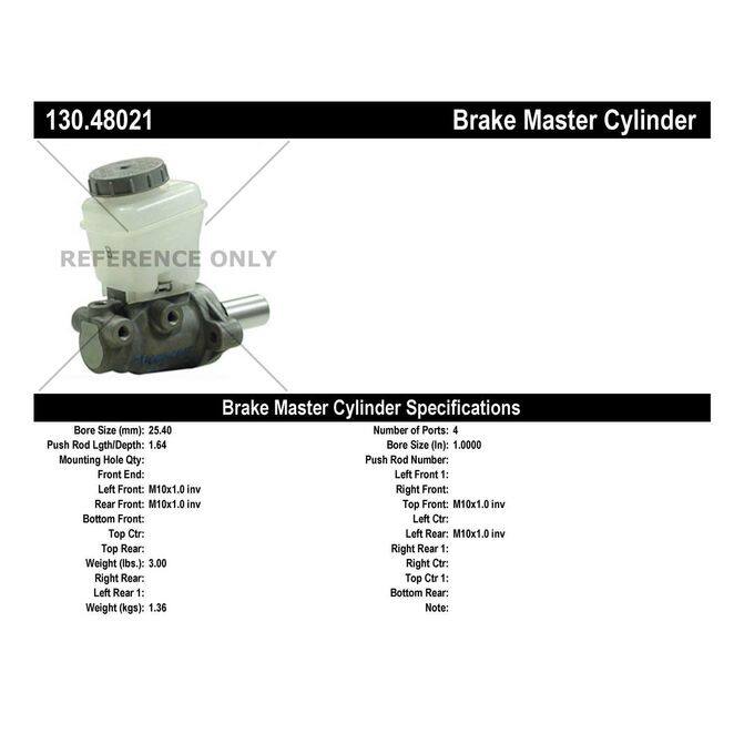 CEN CENTRIC PARTS 13048021