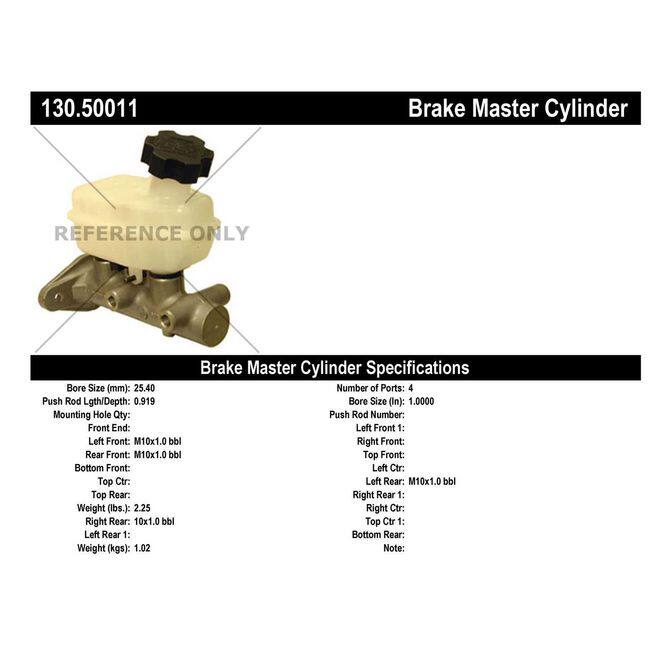 CEN CENTRIC PARTS 13050011