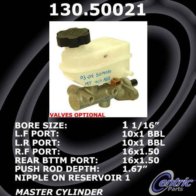 CEN CENTRIC PARTS 13050021