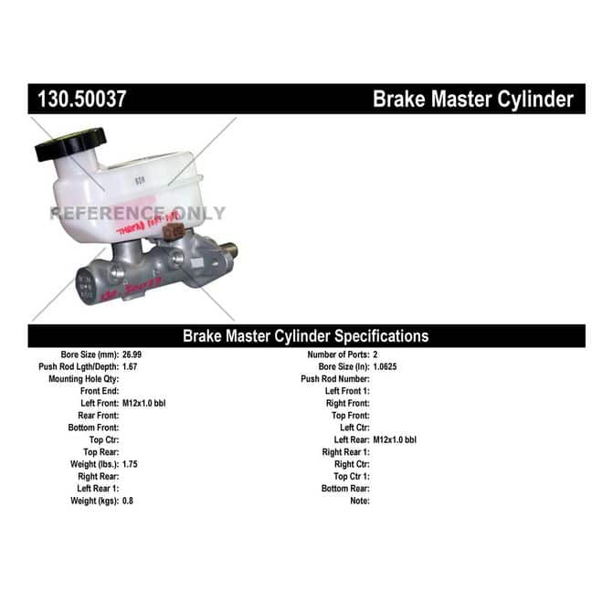 CEN CENTRIC PARTS 13050037