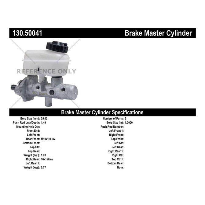 CEN CENTRIC PARTS 13050041