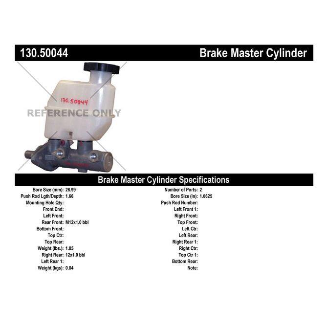 CEN CENTRIC PARTS 13050044