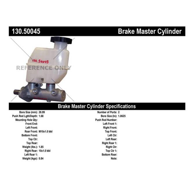 CEN CENTRIC PARTS 13050045