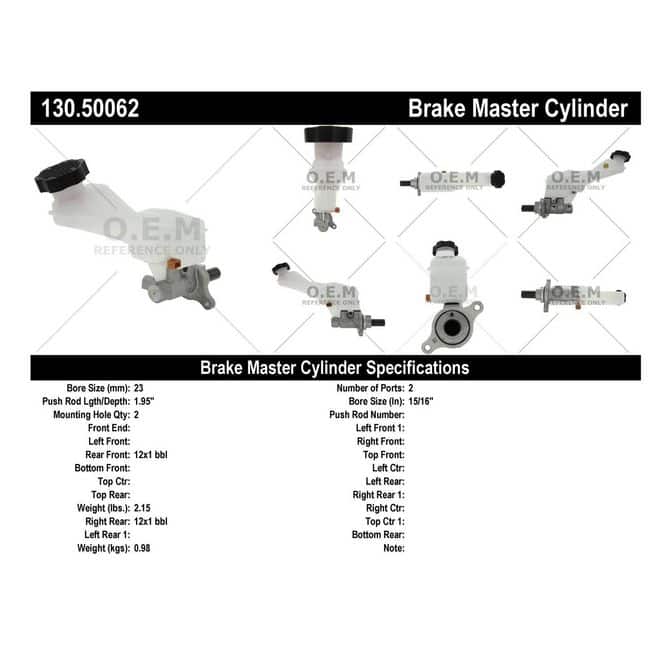 CEN CENTRIC PARTS 13050062