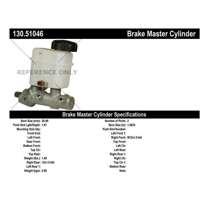 CEN CENTRIC PARTS 13051046