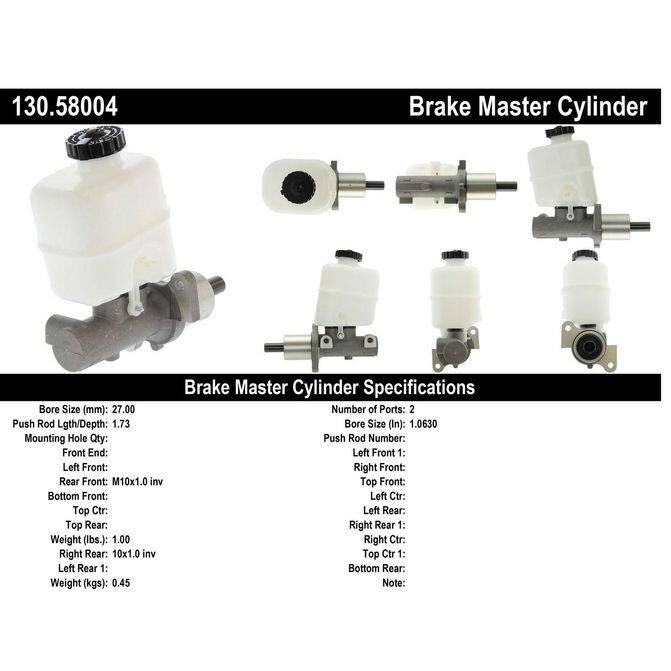 CEN CENTRIC PARTS 13058004