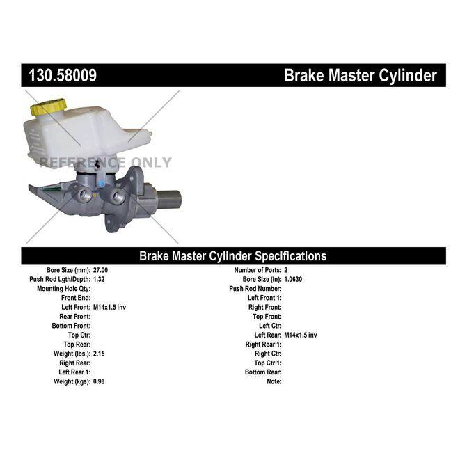 CEN CENTRIC PARTS 13058009