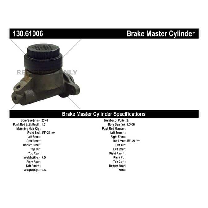 CEN CENTRIC PARTS 13061006
