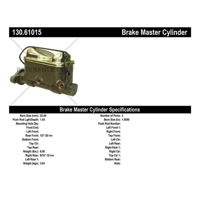 CEN CENTRIC PARTS 13061015