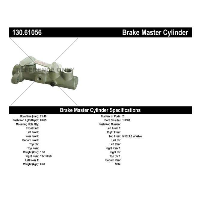 CEN CENTRIC PARTS 13061056