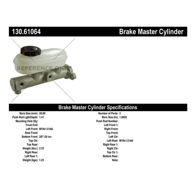 CEN CENTRIC PARTS 13061064