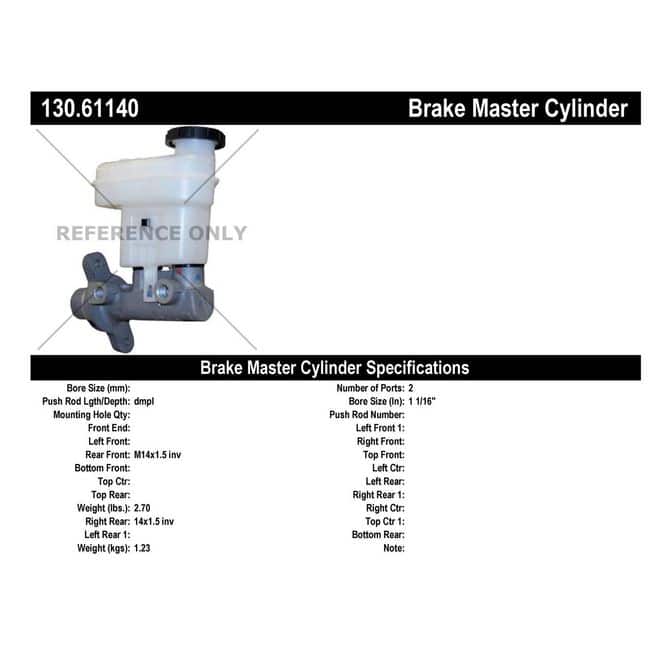 CEN CENTRIC PARTS 13061140