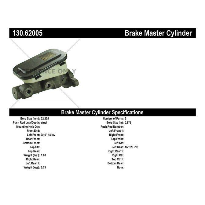 CEN CENTRIC PARTS 13062005