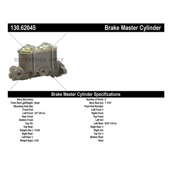 CEN CENTRIC PARTS 13062045