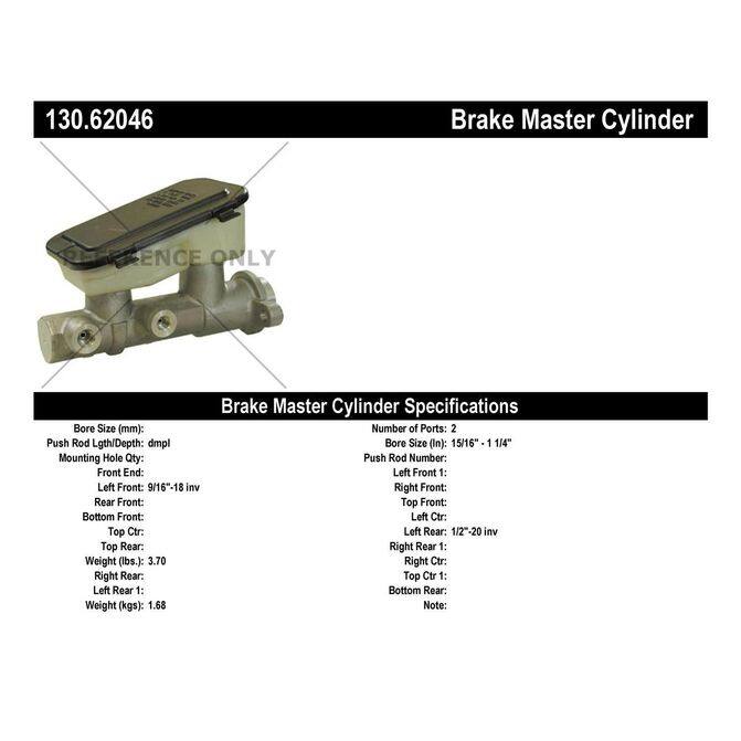 CEN CENTRIC PARTS 13062046