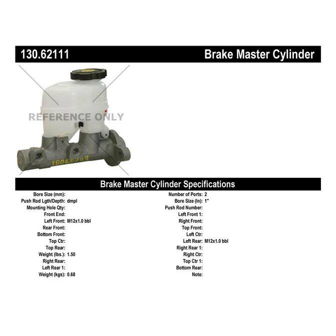 CEN CENTRIC PARTS 13062111