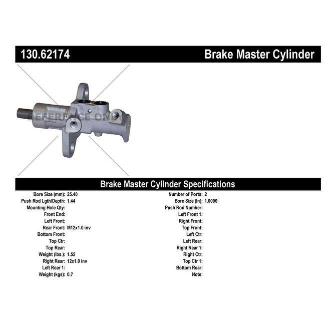 CEN CENTRIC PARTS 13062174