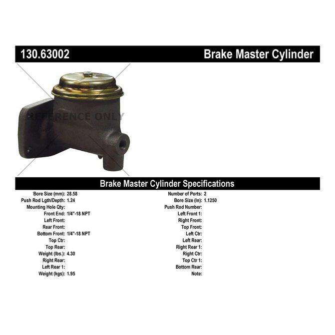 CEN CENTRIC PARTS 13063002