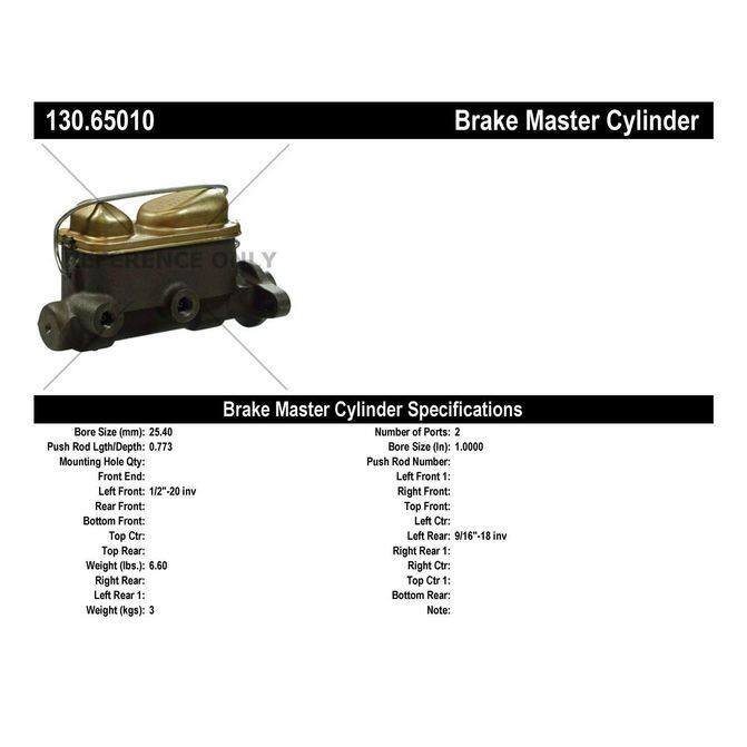 CEN CENTRIC PARTS 13065010