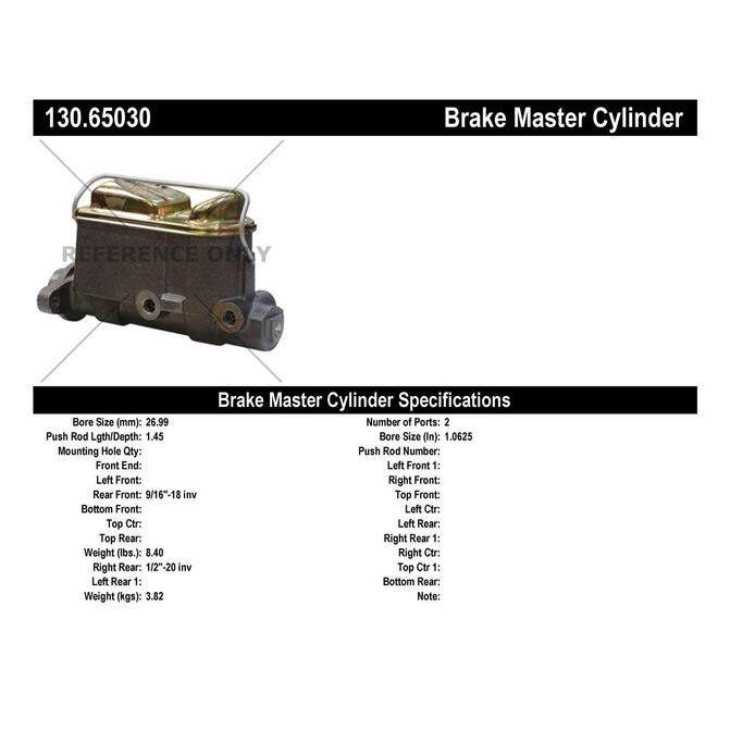 CEN CENTRIC PARTS 13065030