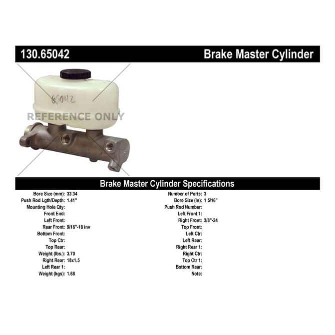 CEN CENTRIC PARTS 13065042