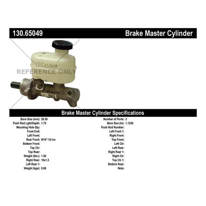CEN CENTRIC PARTS 13065049