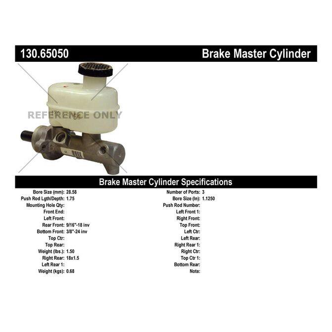 CEN CENTRIC PARTS 13065050