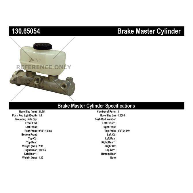 CEN CENTRIC PARTS 13065054