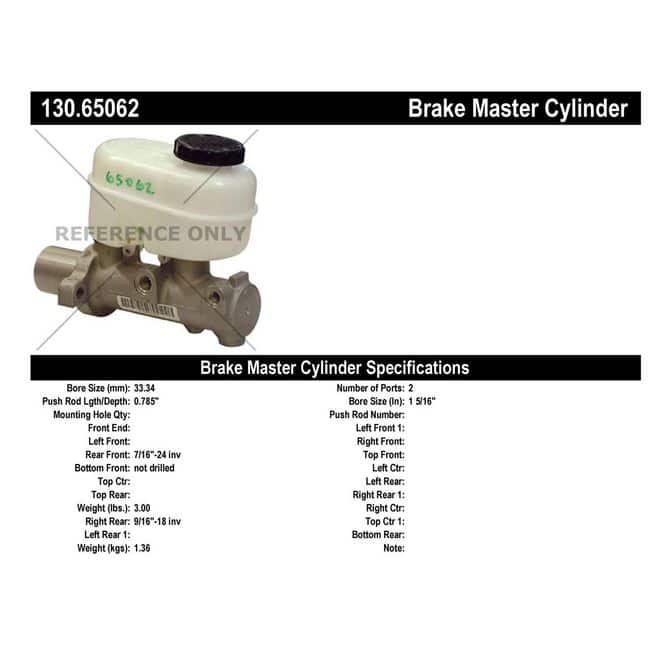CEN CENTRIC PARTS 13065062