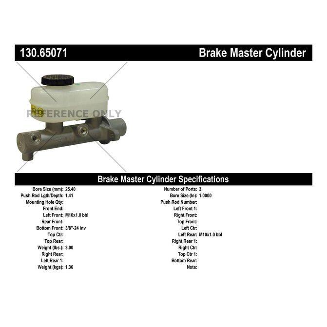 CEN CENTRIC PARTS 13065071