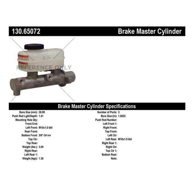 CEN CENTRIC PARTS 13065072