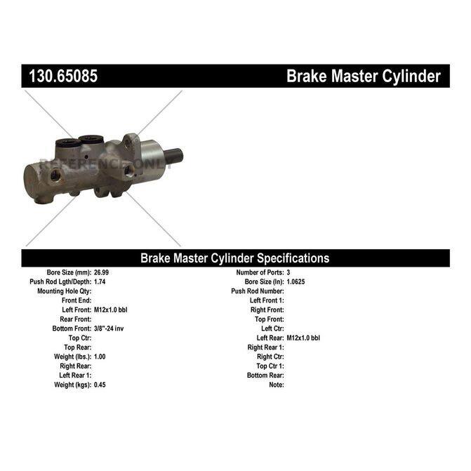 CEN CENTRIC PARTS 13065085